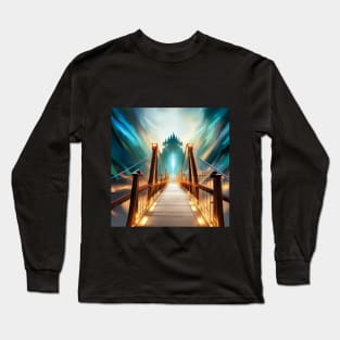 Fantasy Bridge To The Castle Long Sleeve T-Shirt